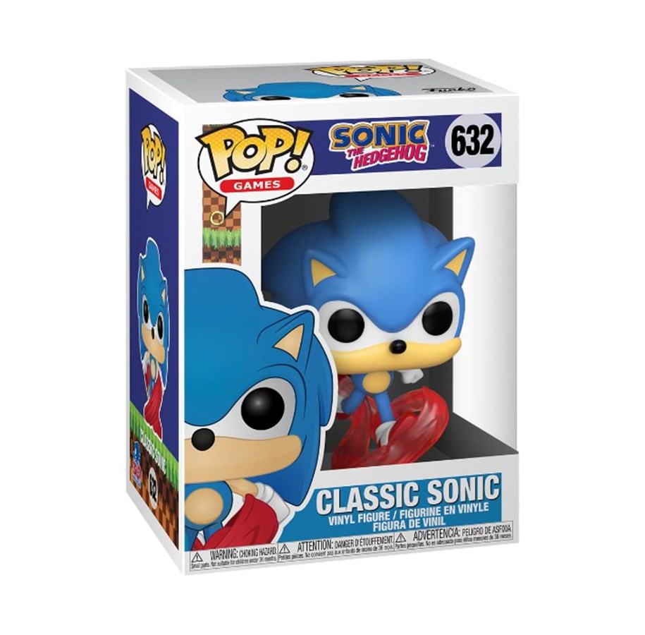 Merchandise - Funko! - Games: Sonic The Hedgehog (Classic Sonic) - Figur - 0889698519649