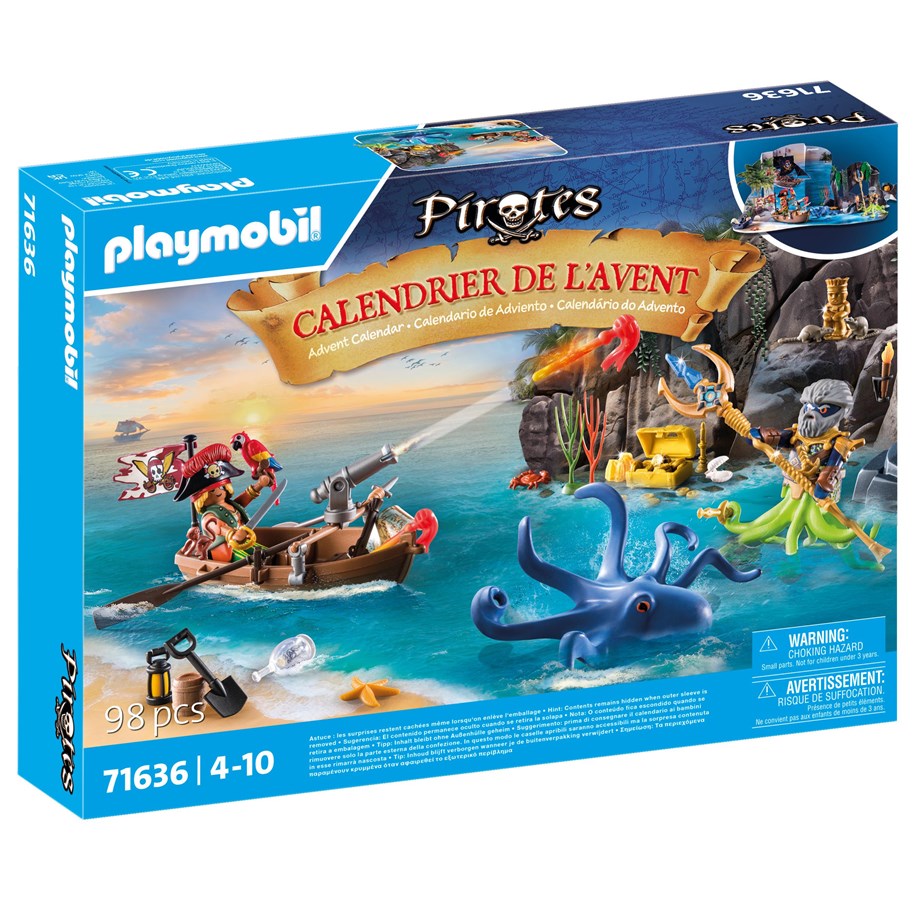 Playmobil - Playmobil Christmas - Advent Calendar: Pirates - 71636
