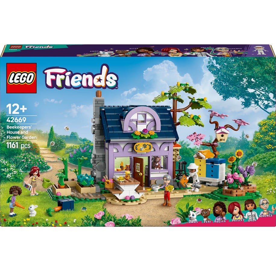 LEGO®  - LEGO Friends 42669 Biavlerhus og blomsterhave - 42669