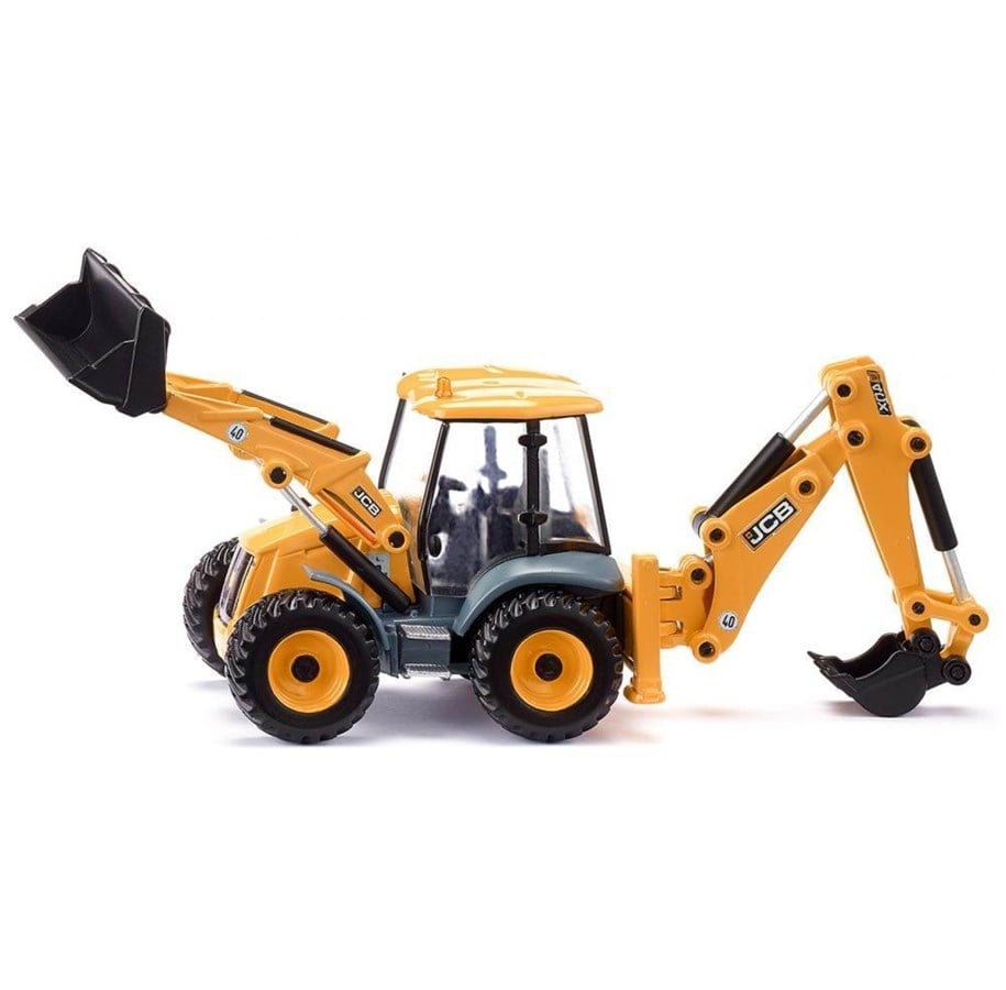 Legetøjsbil - SIKU 1:50 JCB 4CX Rendegraver - 313-3558