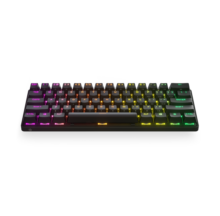 Tastatur - SteelSeries Apex Pro Mini Wireless - Gaming Tastatur - Uden Numpad - Nordisk - Sort - 64844