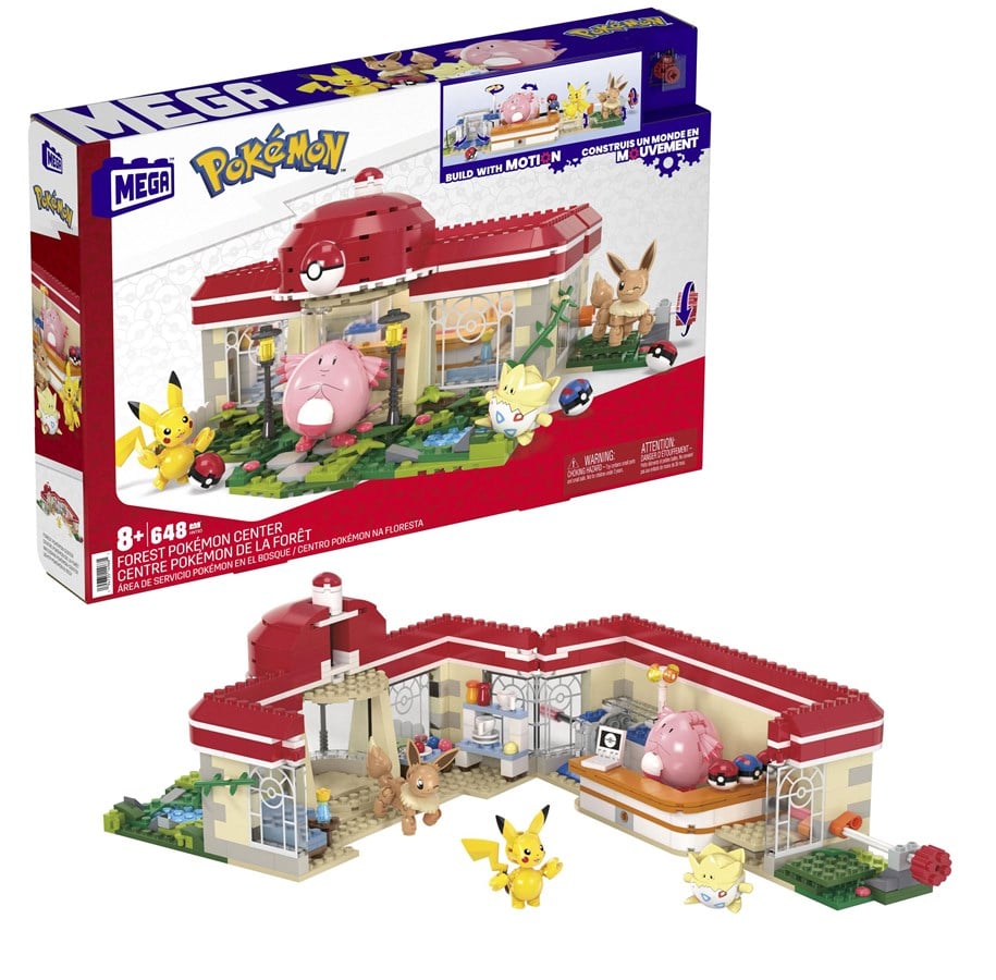Pokemon - MEGA Forest Pokémon Center - HNT93