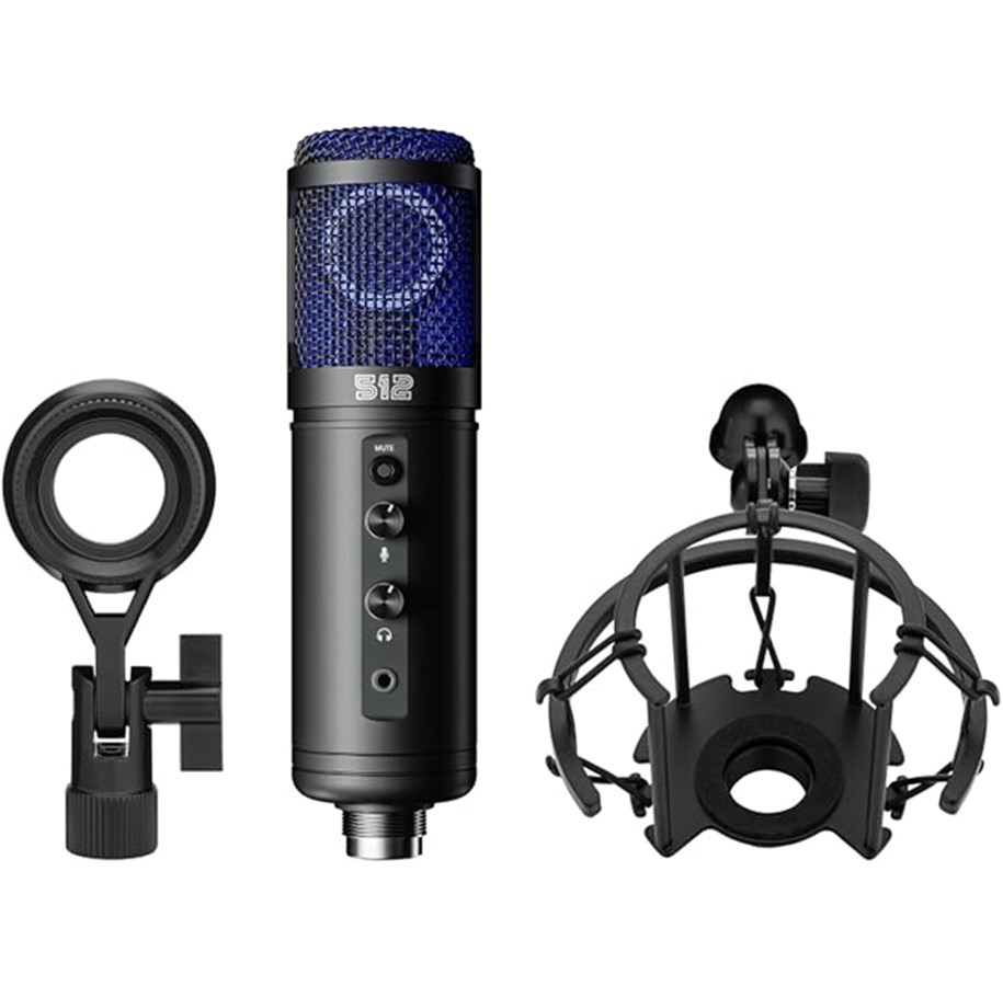 Mikrofon - 512 Audio Tempest - USB Microphone - 512-UPM