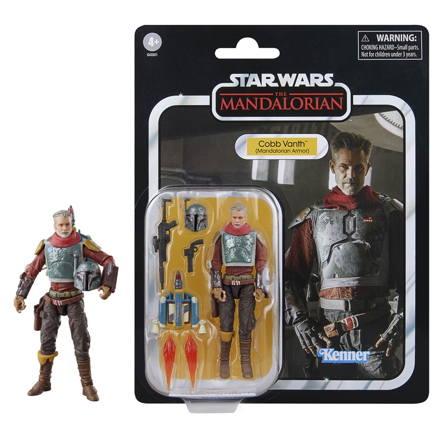 Figur - Star Wars The Mandalorian The Vintage Collection Cobb Vanth (Mandalorian Armor) 9.5 cm - G03015L0