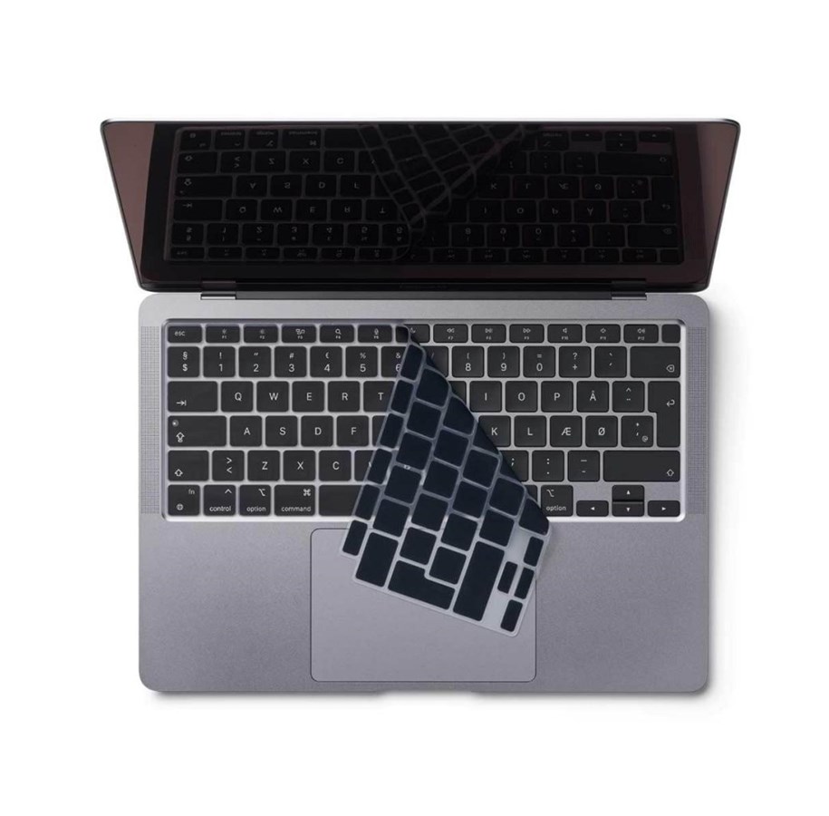 Systemtilbehør (kølepasta mv.) - Philbert Keyboard Cover for MacBook Air 2020 - Black - 21-02-01