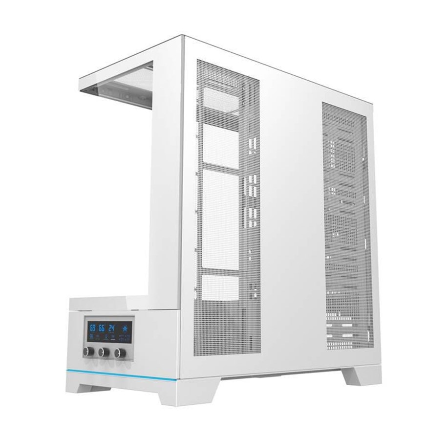 Hvid Computer Darkflash DY451 PRO computer case with fan (white) - Kabinet ...