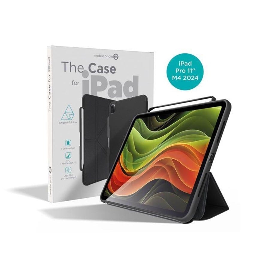 Tablet - Covers & Cases - Mobile Origin The Case - black - iPad Pro 11" (M5 2025/M4 2024) - TCIPP-11-2024-BLK