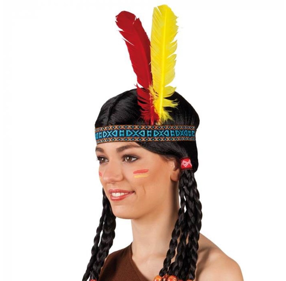 Kostumer - Boland Headband Indian - 44136