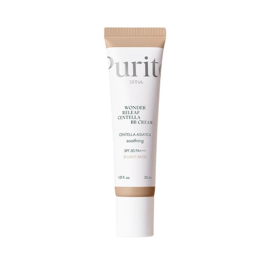 Makeup - Purito SEOUL - Wonder Releaf Centella BB Cream SPF30 PA+++ (#21 Light Beige) - 8809563100477