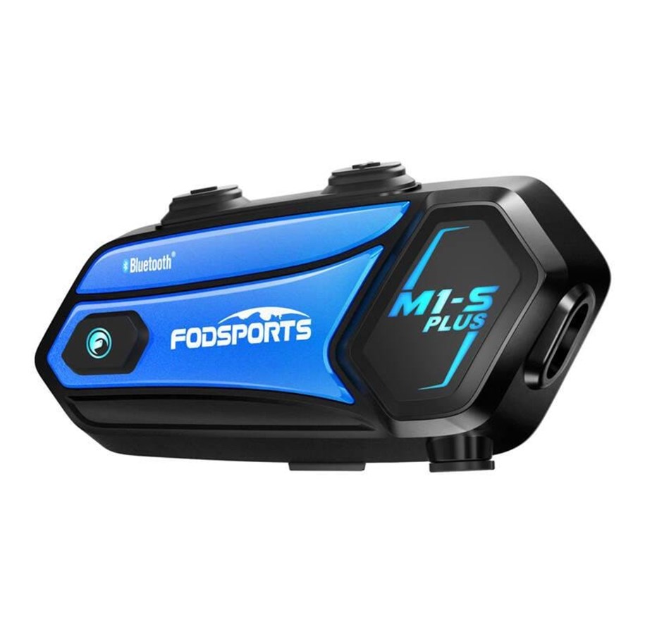 Hovedtelefoner/headset - Fodsports M1-S Plus motorcycle intercom (black) - M1-S Plus