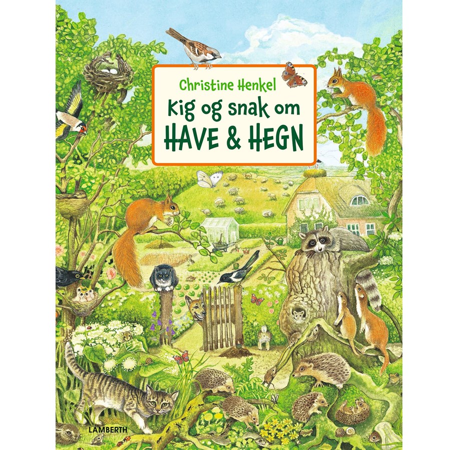 Børnebøger - Kig og snak om have og hegn - Børnebog - Papbog *DEMO* - 9788775664948