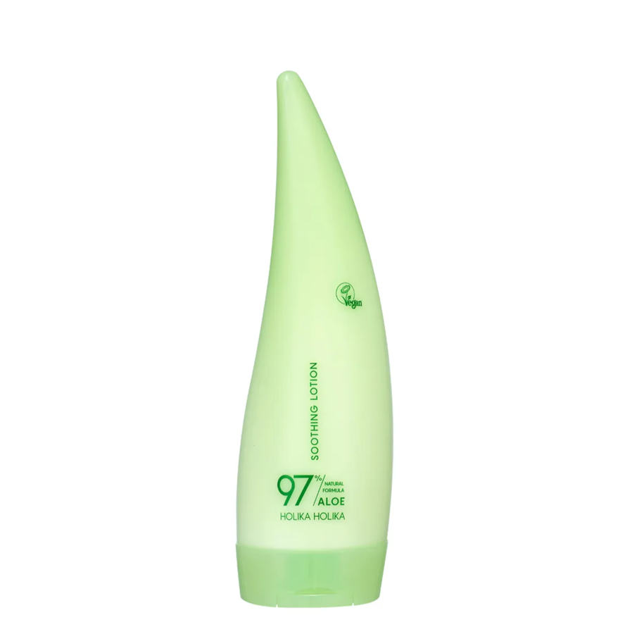 Kropspleje - Holika Holika - Aloe 97% Intensive Moisturizing Soothing Lotion - 8806334392383