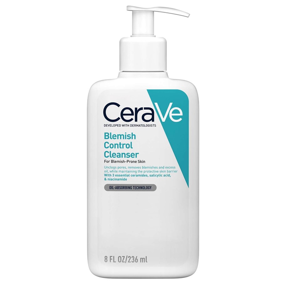 Ansigtspleje - CeraVe Blemish Control Face Cleanser 236ml - 3337875784054