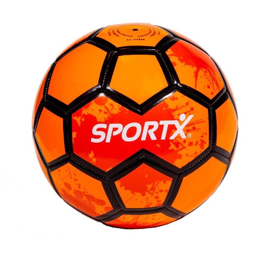Fodbold og boldspil - SportX Football Orange Splash 330-350gr - 2005374
