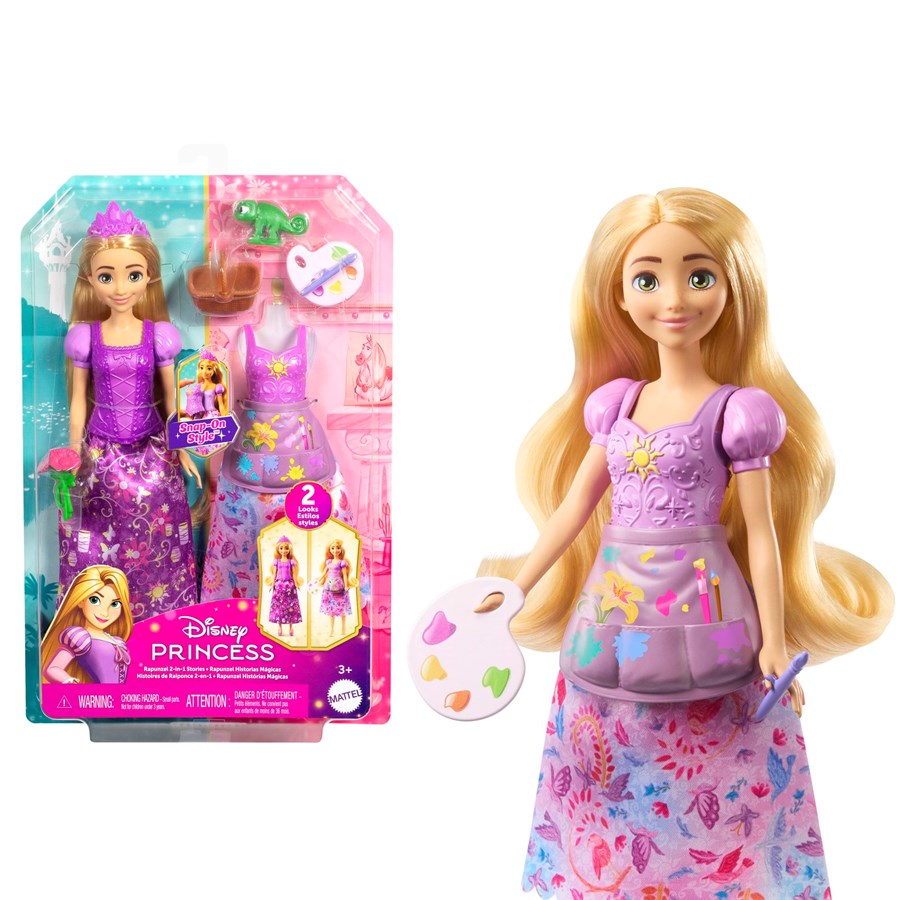 Dukker & Tilbehør - Disney Princess Storytelling Rapunzel dukke - JBG09
