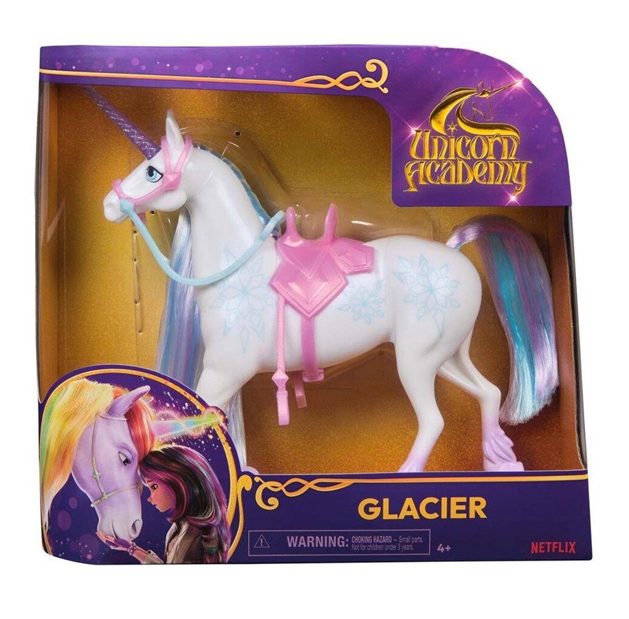 Dukker & Tilbehør - Unicorn Academy Enhjørningeakademiet Fashion Dukke Enhjørning 28cm Glacier - 6071170