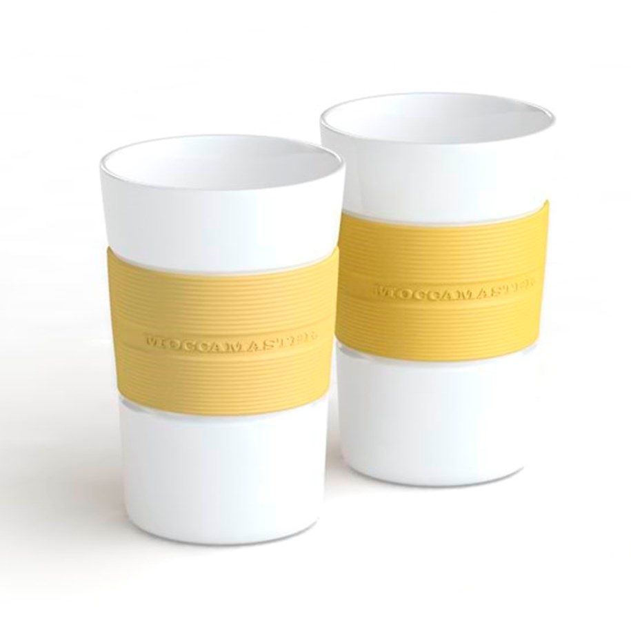 Køkkentilbehør - Moccamaster Porcelain Mugs - Yellow - 2 pcs - MA024