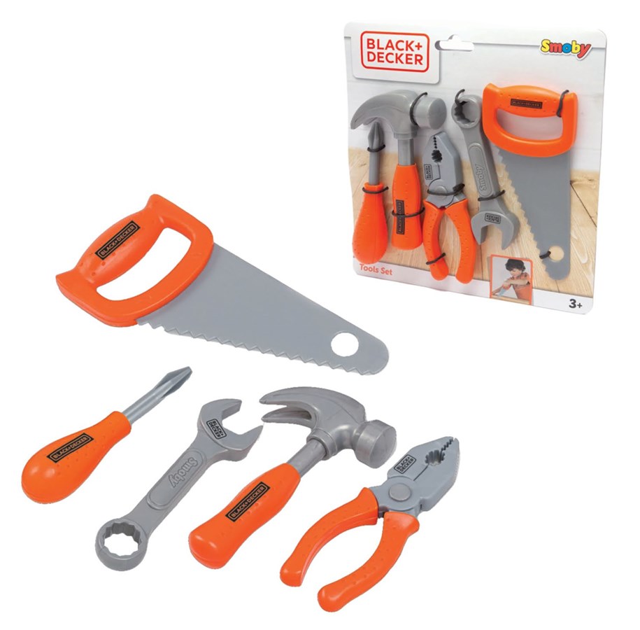 Legetøj - Smoby Black+Decker Værktøjssæt - 7600360921