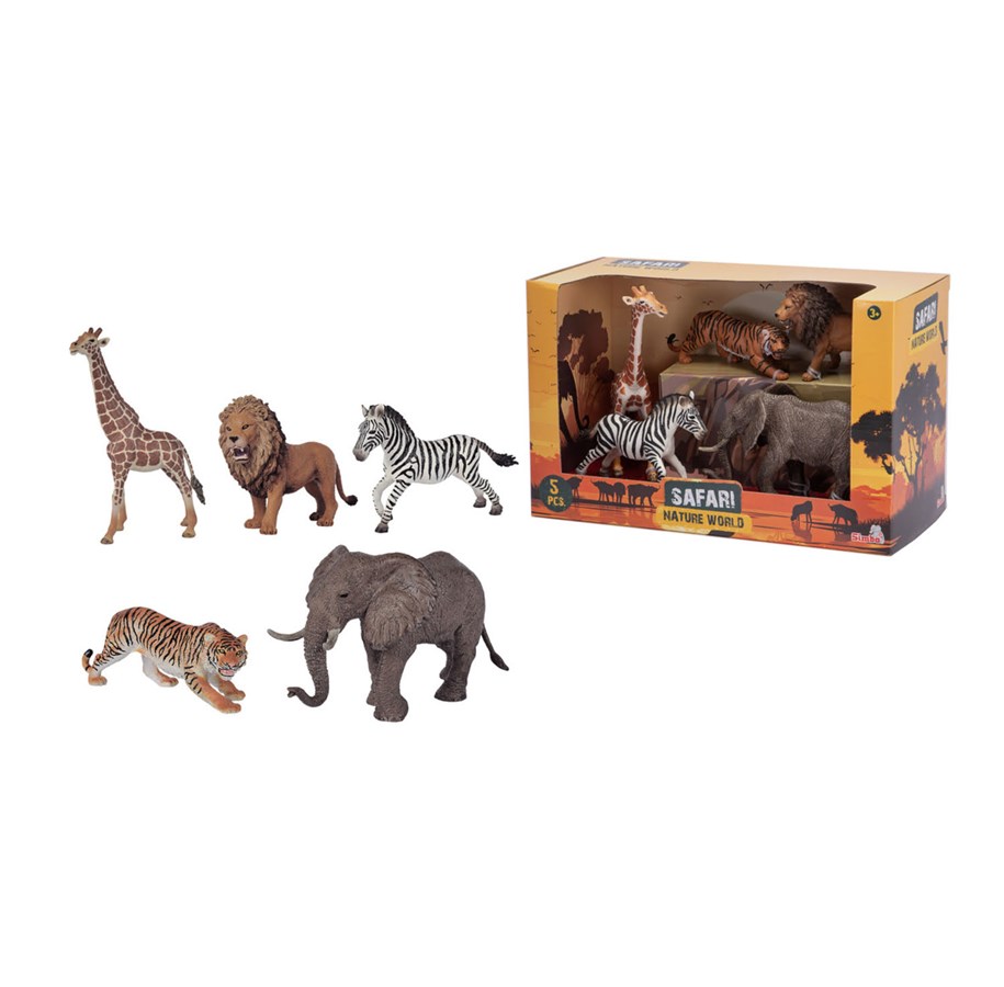 Dukker & Tilbehør - Simba Safari Dyr Figurer - 104343103