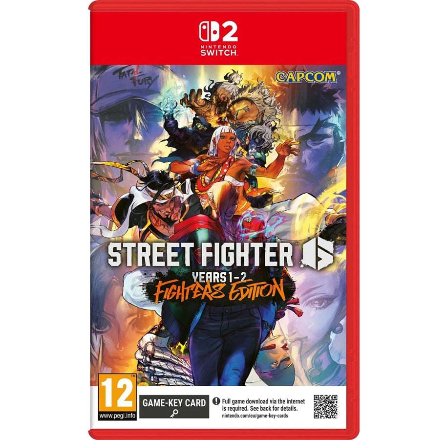 Spil - Street Fighter 6 Years 1-2 Fighters Edition - Nintendo Switch 2 - Action - 0045496312497