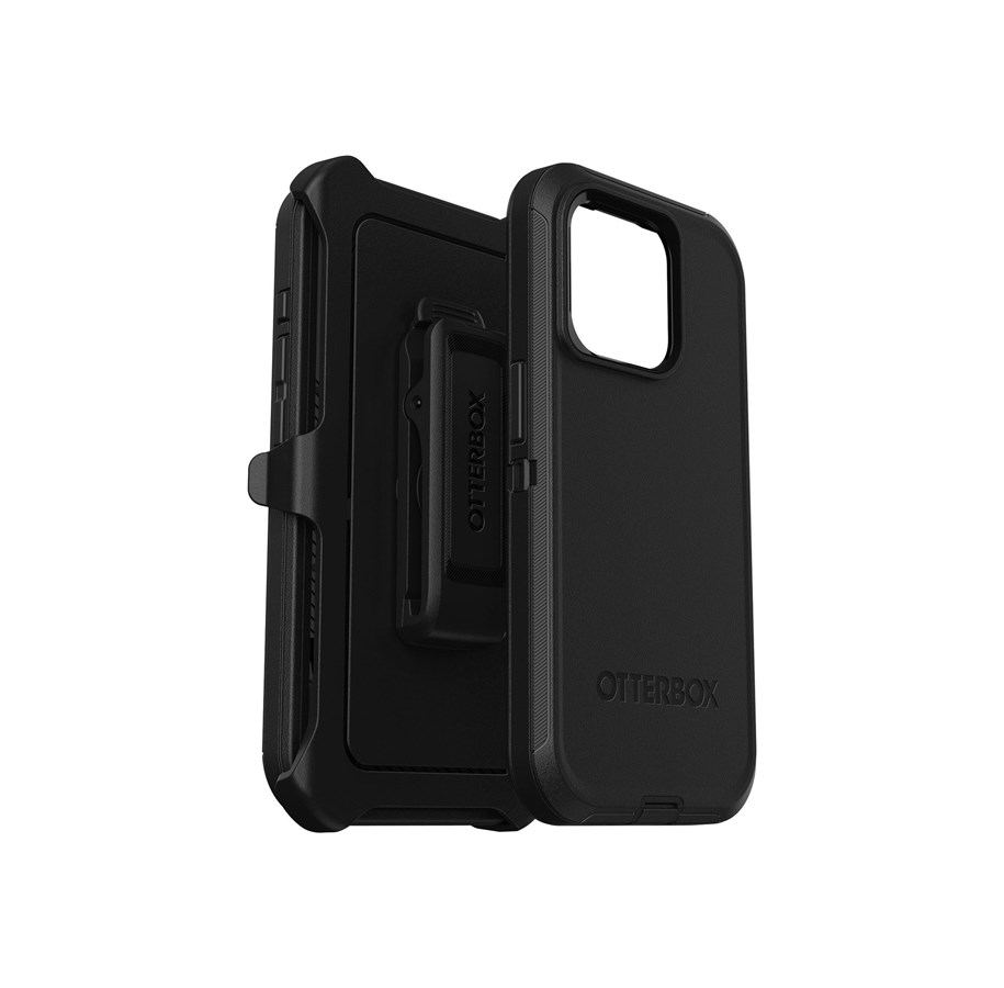 Mobil - Covers & Cases - OtterBox Defender Apple iPhone 15 Pro - black - 77-92536