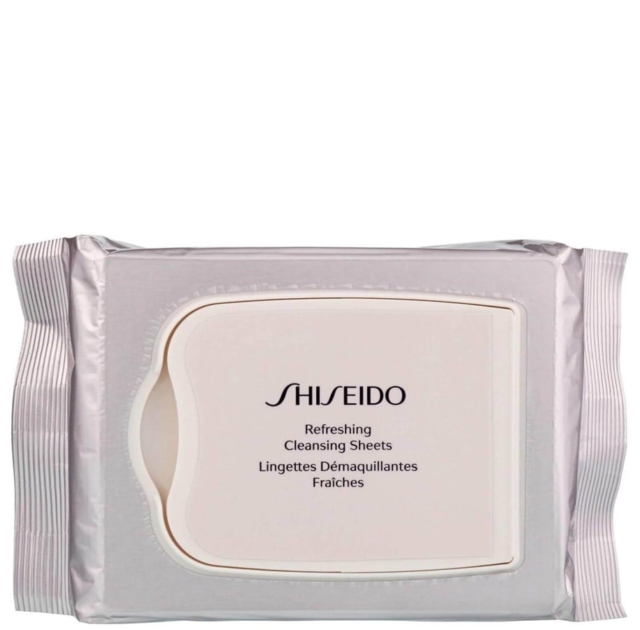 Ansigtspleje - Shiseido Refreshing Cleansing Wipes For Face - 30 pcs - 729238141698