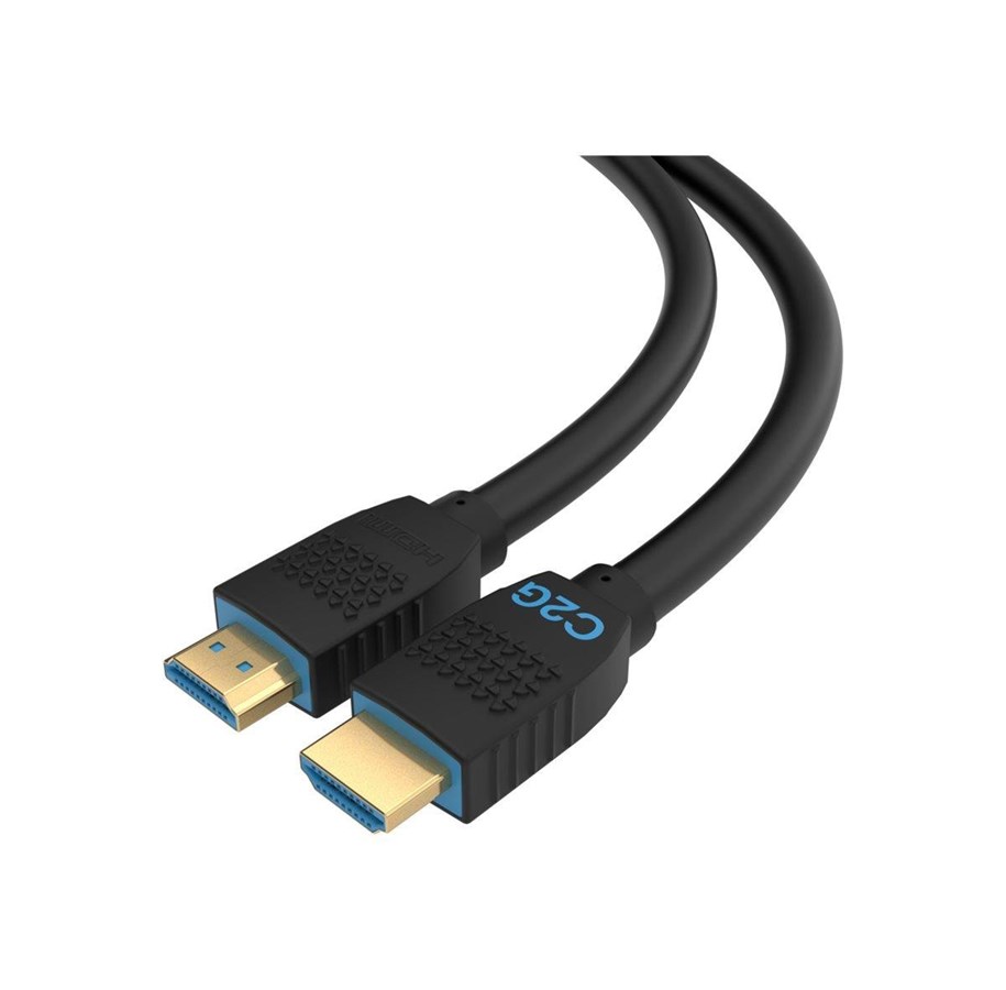 Skærmkabel - C2G 25ft (7.6m)  Performance Series Ultra Flexible High Speed HDMI Cable - 4K 60Hz In-Wall CMG (FT4) Rated - HDMI cable with Ethernet - 7.6 m - C2G10402