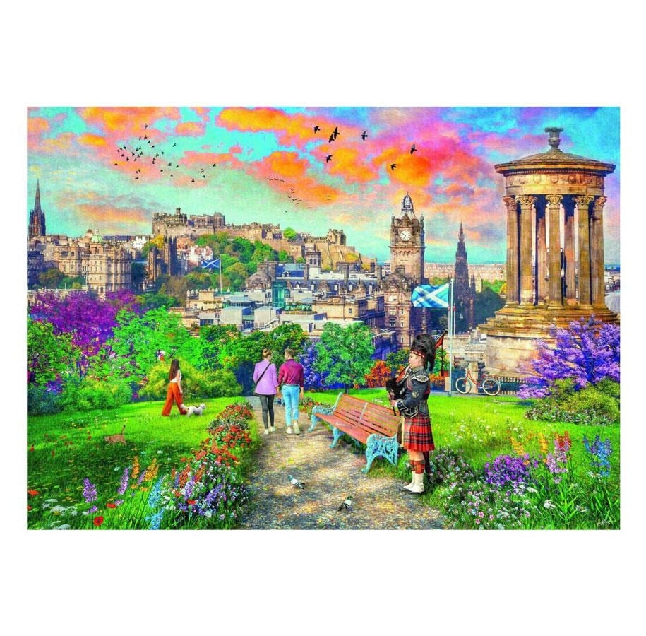 Puslespil - Ravensburger Edinburgh Romance Jigsaw Puzzle 1000 pcs. Floor - 120002482