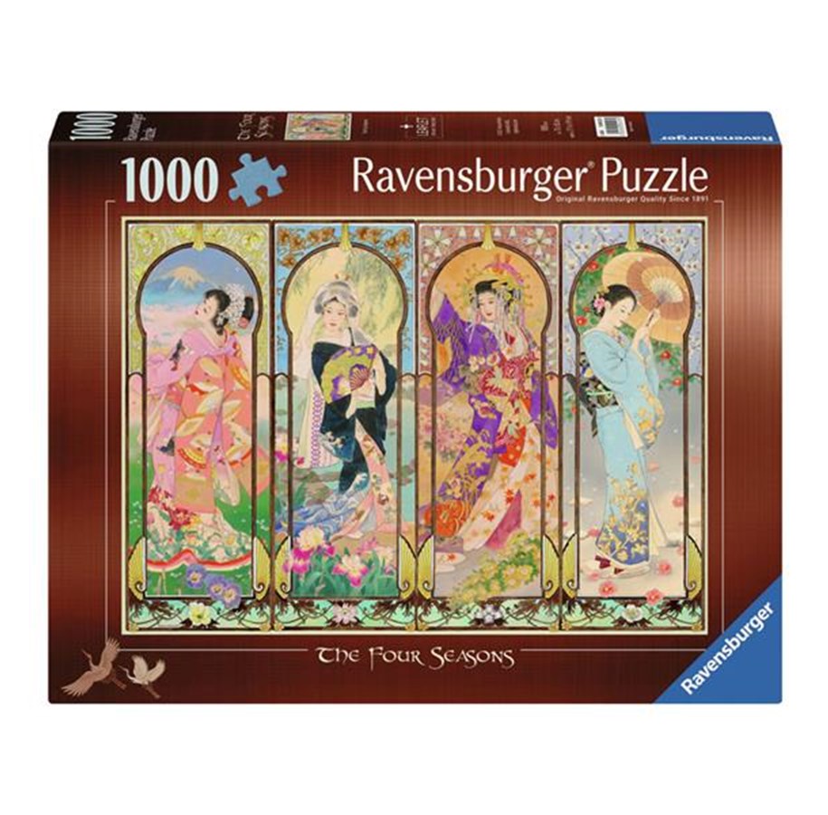 Puslespil - Ravensburger Jigsaw puzzle The Four Seasons 1000 pcs. Floor - 120001270