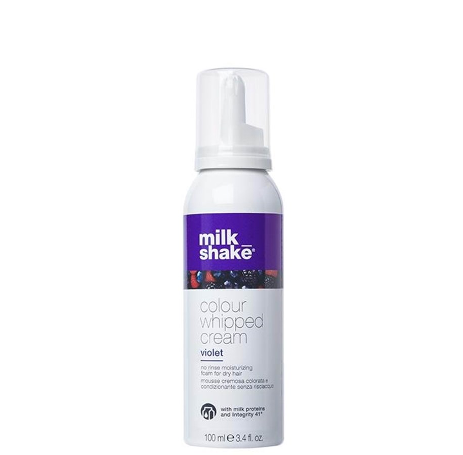 Hårpleje - Colour Whipped Cream Organic Fruit Extracts Hair Colour Leave-In Mousse  Violet 100 ml - 8032274101888