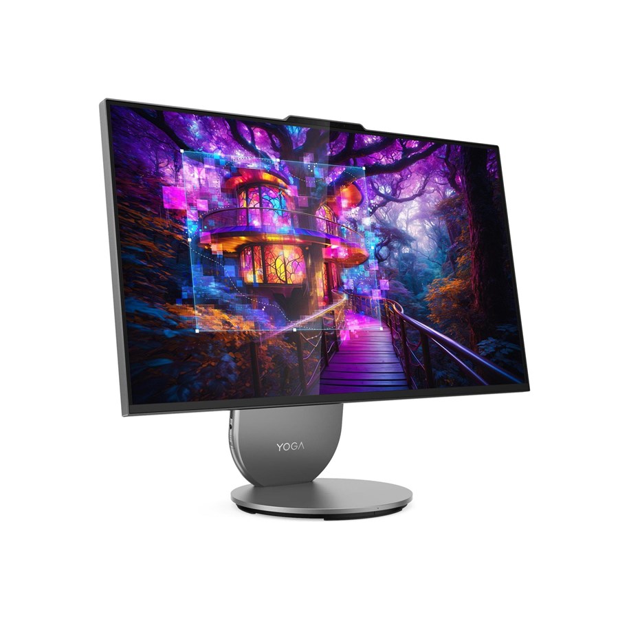 Stationær - All-In-One - Lenovo Yoga AIO 27IAH10 - all-in-one Core Ultra 5 125H - 16 GB - SSD 1 TB - LED 27" - English - F0J2001HPB
