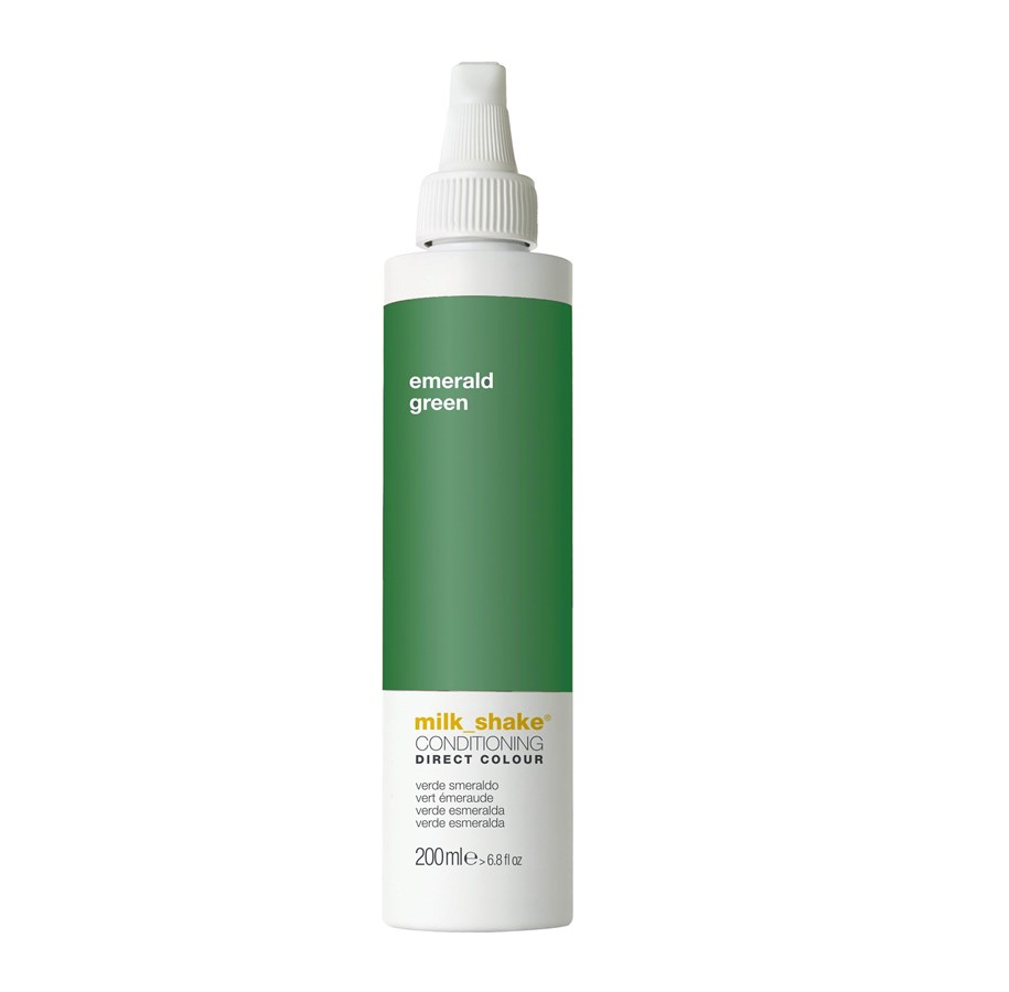 Hårpleje - Direct Colour, Ammonia-Free, Hair Colour Conditioner, Emerald Green, 200 ml - 8032274010821