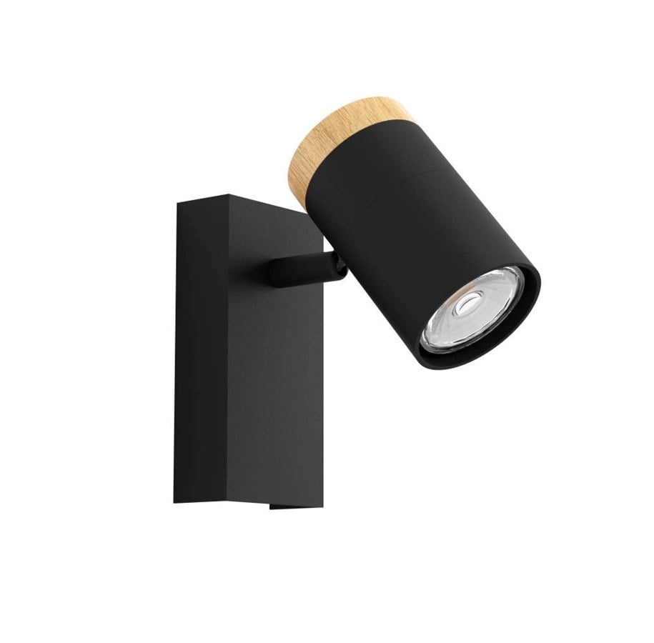 Lamper - EGLO Stars of Light CARTAGENA SPOT GU10 sort/eg FSC - 39647