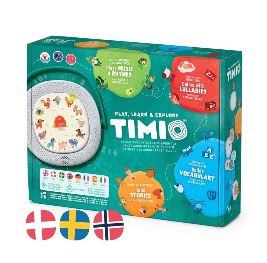 Babylegetøj - TIMIO Scandinavia Starter Kit - TM-TM04-04