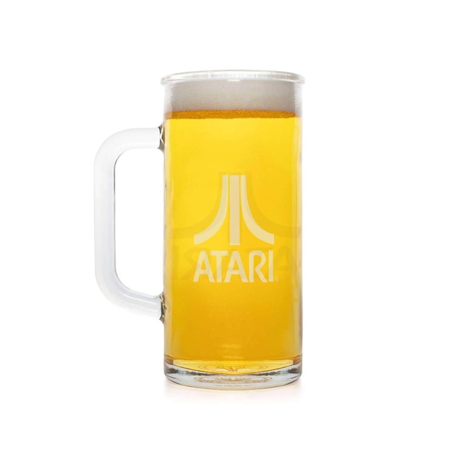 Merchandise - Thumbs Up! - Official Atari Beer Glass - 1 Pint / 600ml - Glas - ATA/3DBEGL1L