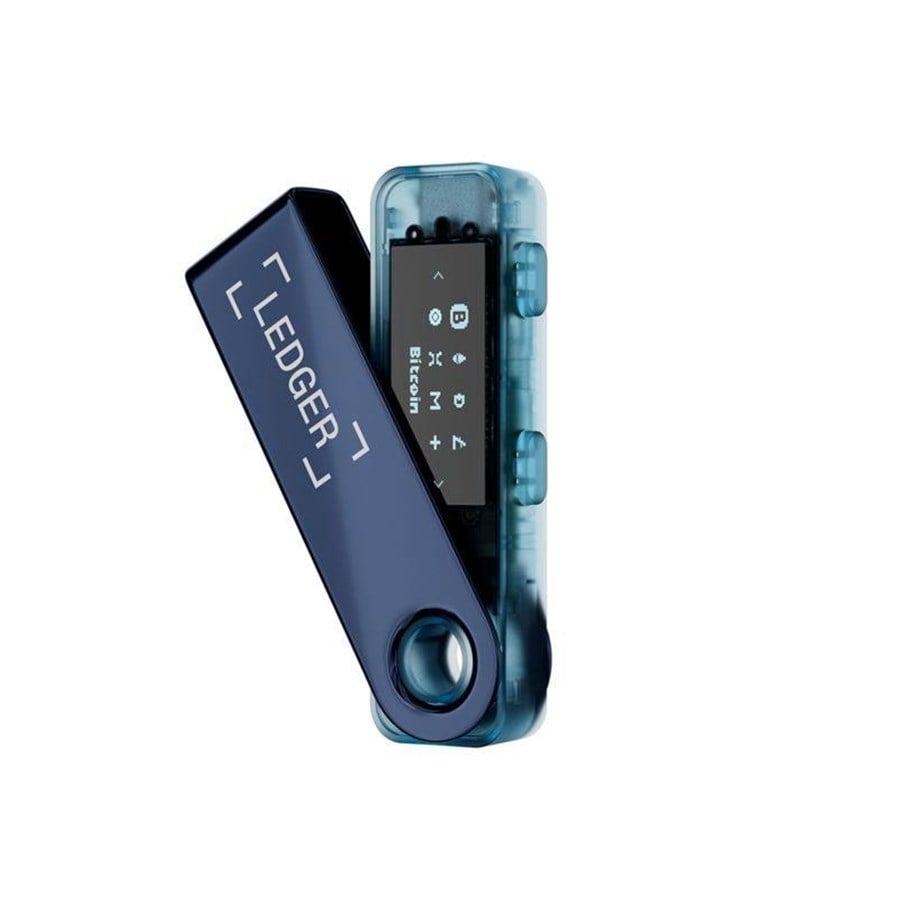 Mobil - Andet Tilbehør - Ledger Nano S Plus Neptune Blue Crypto Hardware Wallet - LEDGERNANOS-NBLUE-RK