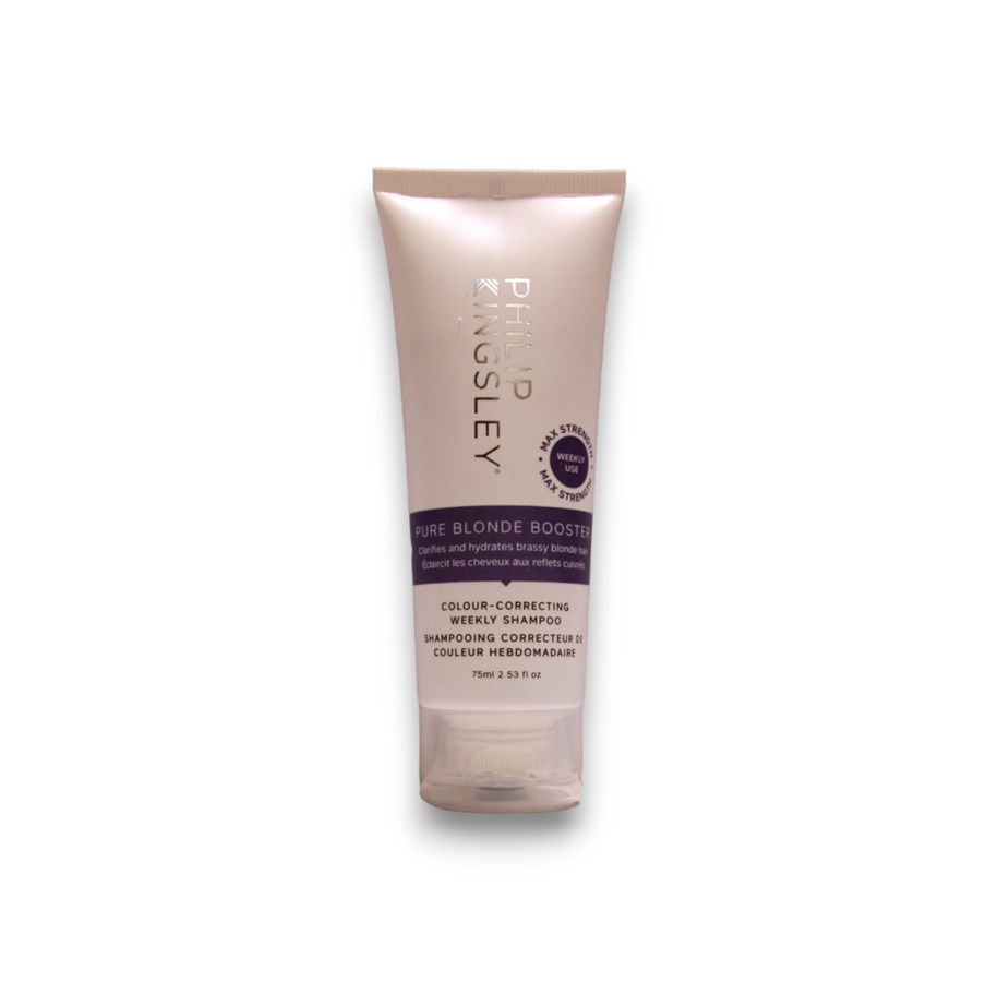 Hårpleje - Philip Kingsley Pure Blonde Booster Hair Shampoo 75 ml. - 5060305127920