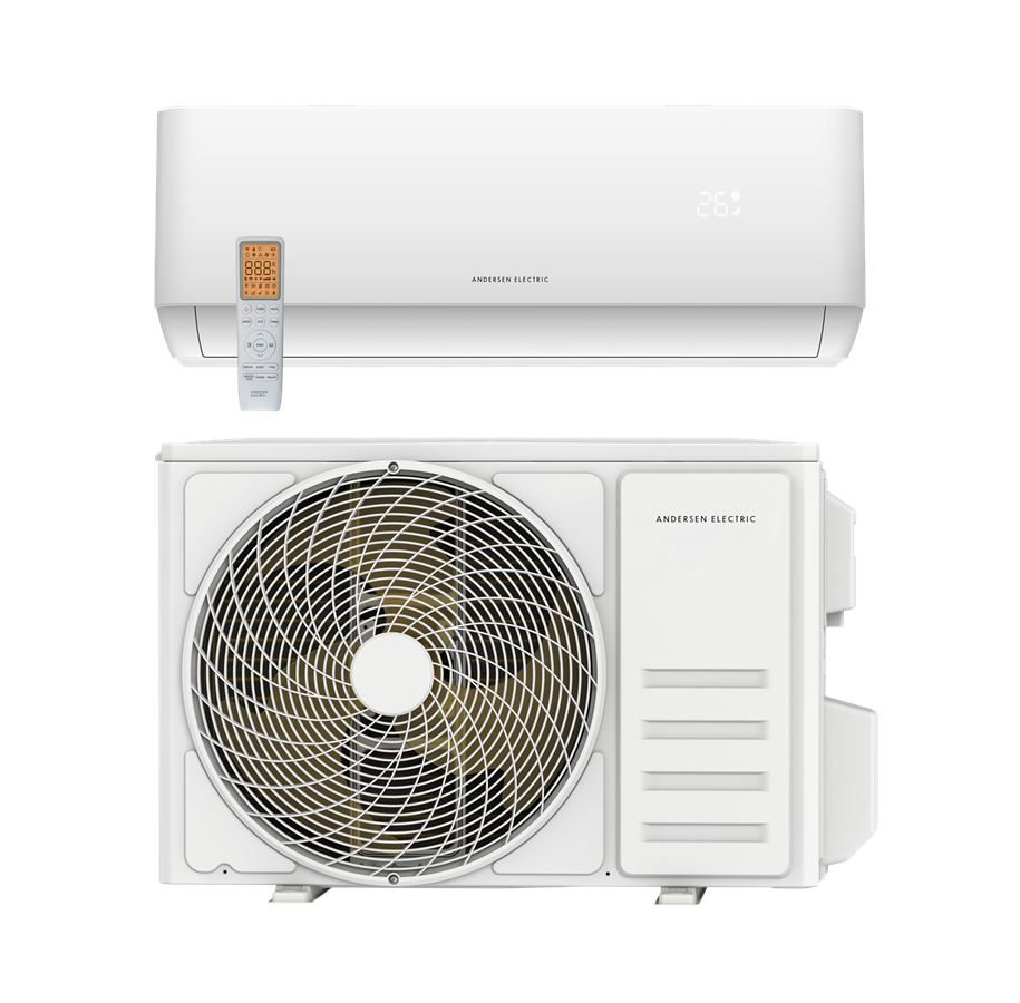 Varmepumper - Andersen Electric MAT Pro 12 luft/luft varmepumpe med WiFi, 4,9 kW, 77 m², mat hvid - 101126