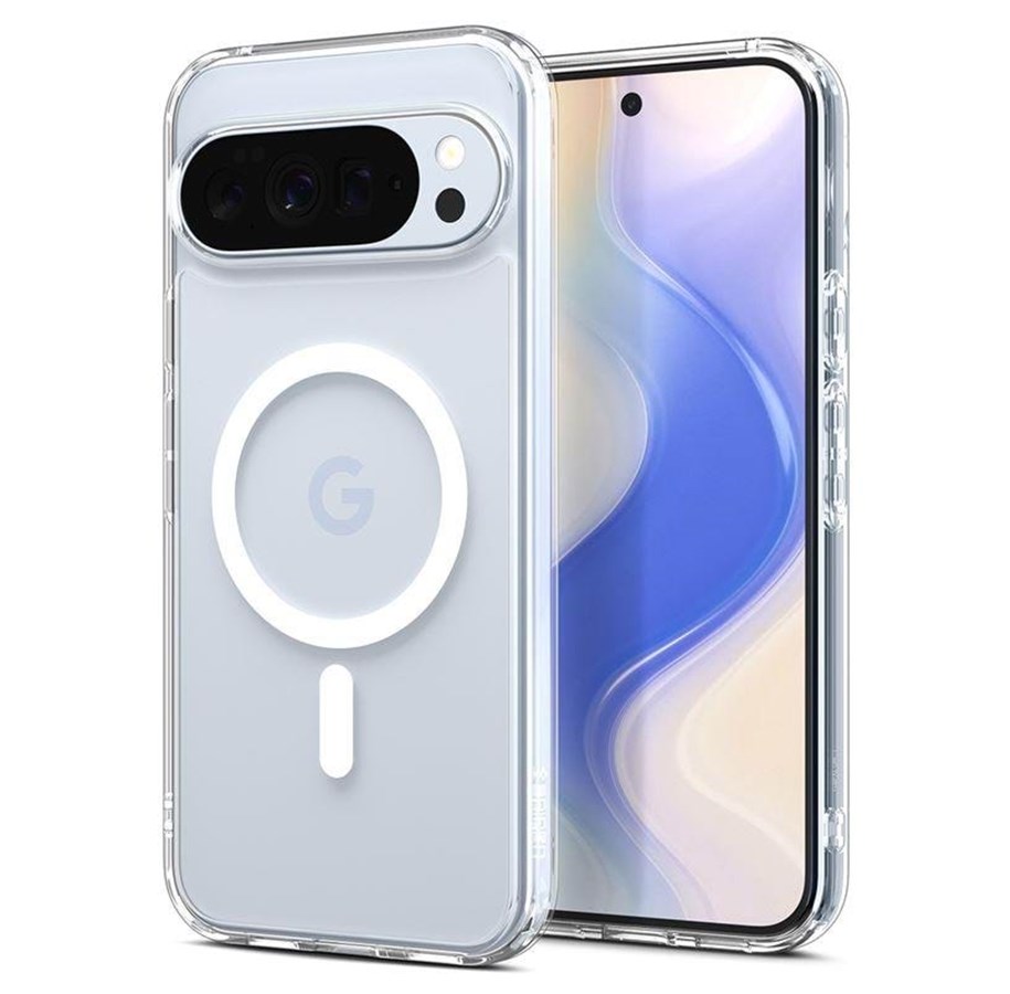 Mobil - Covers & Cases - Spigen Ultra Hybrid MagSafe - clear white - Google Pixel 10 Pro XL - ACS09725