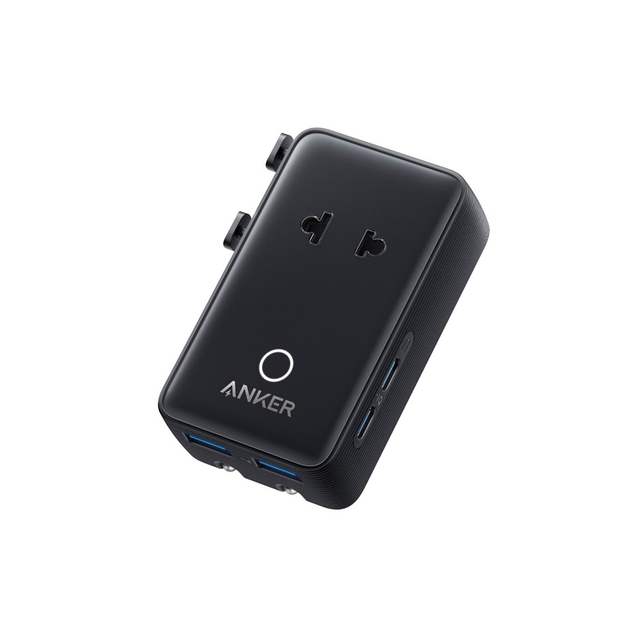 Mobil - Adaptere & Opladere - Anker Nano Travel Adapter 5-in-1 20W - Black - A9215311