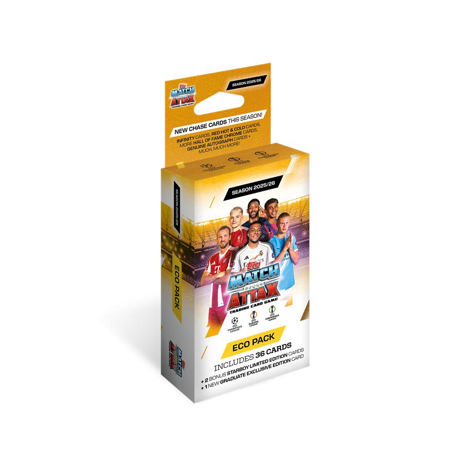 Brætspil - Topps MATCH ATTAX CHAMPIONS LEAGUE ECO PACK - UCLMA25-03