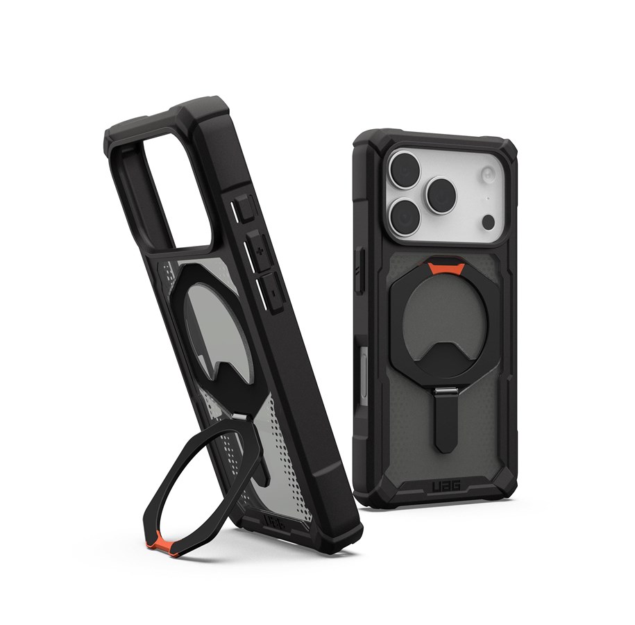 Mobil - Covers & Cases - UAG Plasma XTE Magsafe - Black/Pop Orange - iPhone 17 Pro - 114527114097