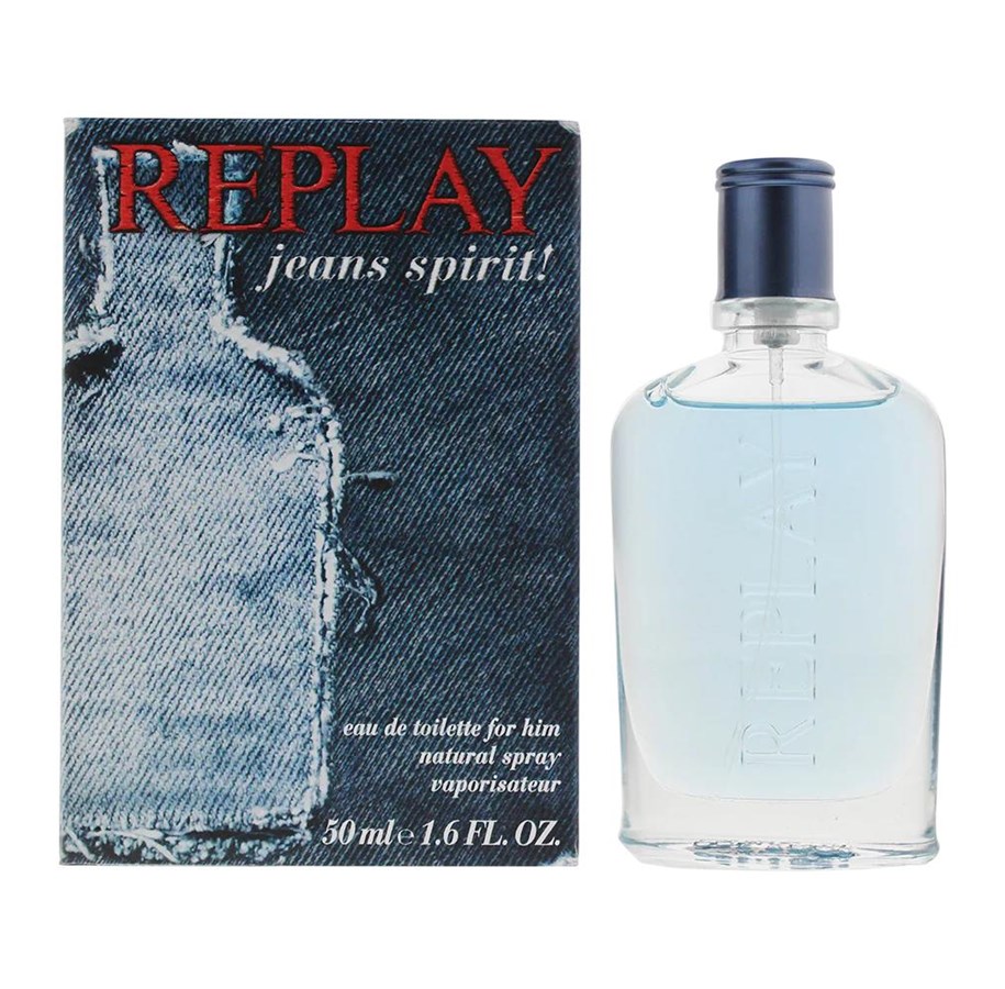 Parfume og dufte - Replay Jeans Spirit! Eau De Toilette 50 ml - 737052348636