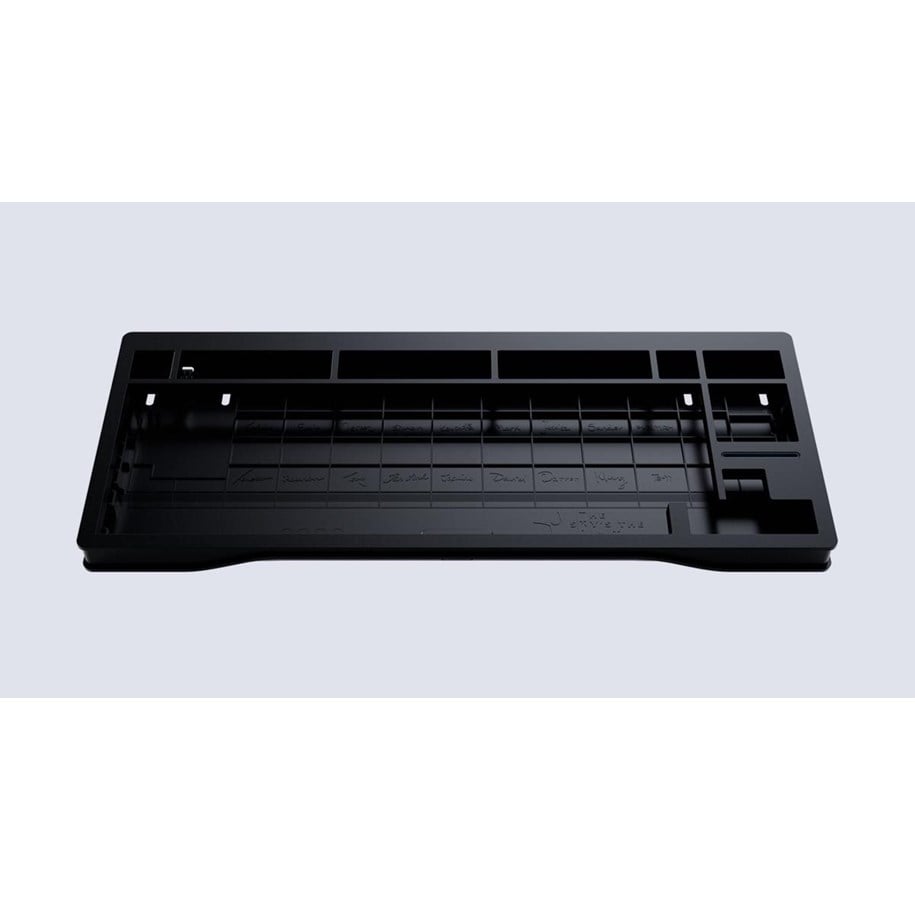 Tastatur - Wooting 80HE Zinc Alloy Case - Opgraderings tilbehør - Sort - AC1-ZA80-CSE-BK01