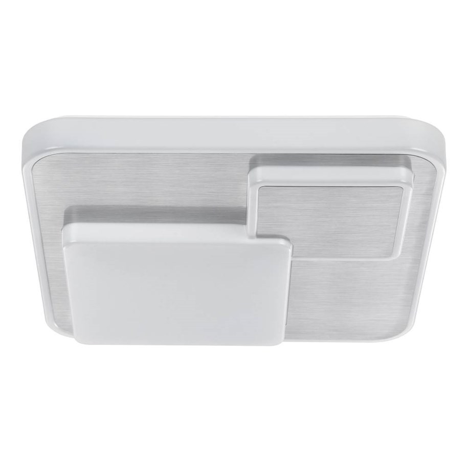 Lamper - EGLO LEPRESO LOFT 2300LM 385X385 ALU/HVID - 75666