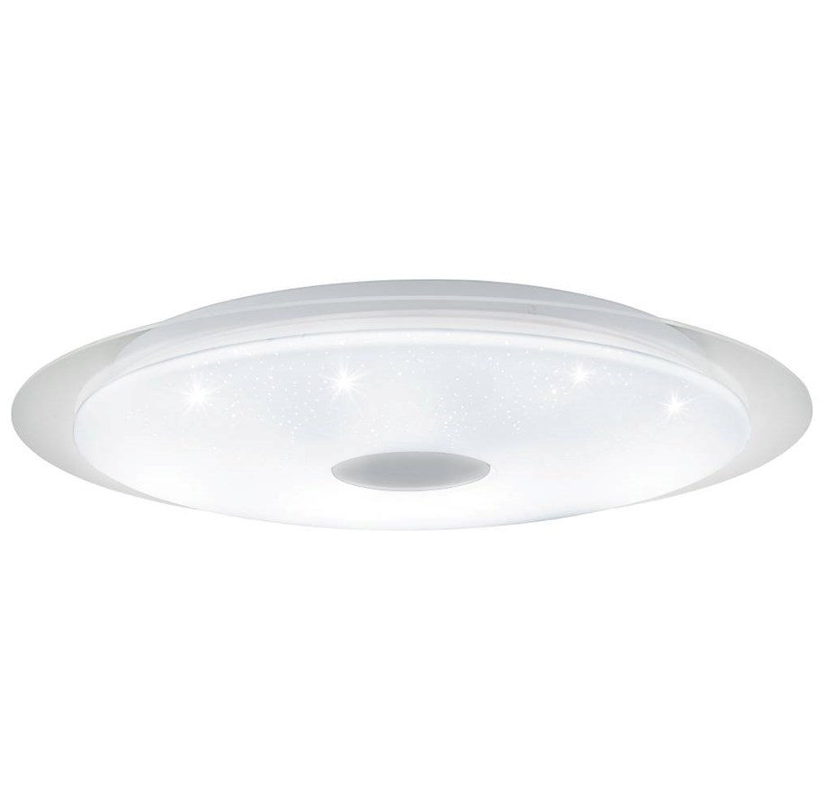 Lamper - EGLO MORATICA-A LOFT Ø570 3240LM HVID M/FJERNB. - 98219