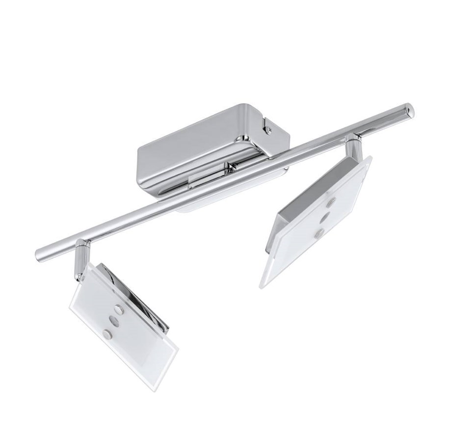 Lamper - EGLO ERVAS SPOT 2X3,3W 2X340LM KROM - 94163