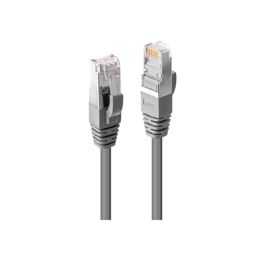 Netværkskabel - Lindy Premium patch cable - 60 m - grey - Grå - 60m - 45593