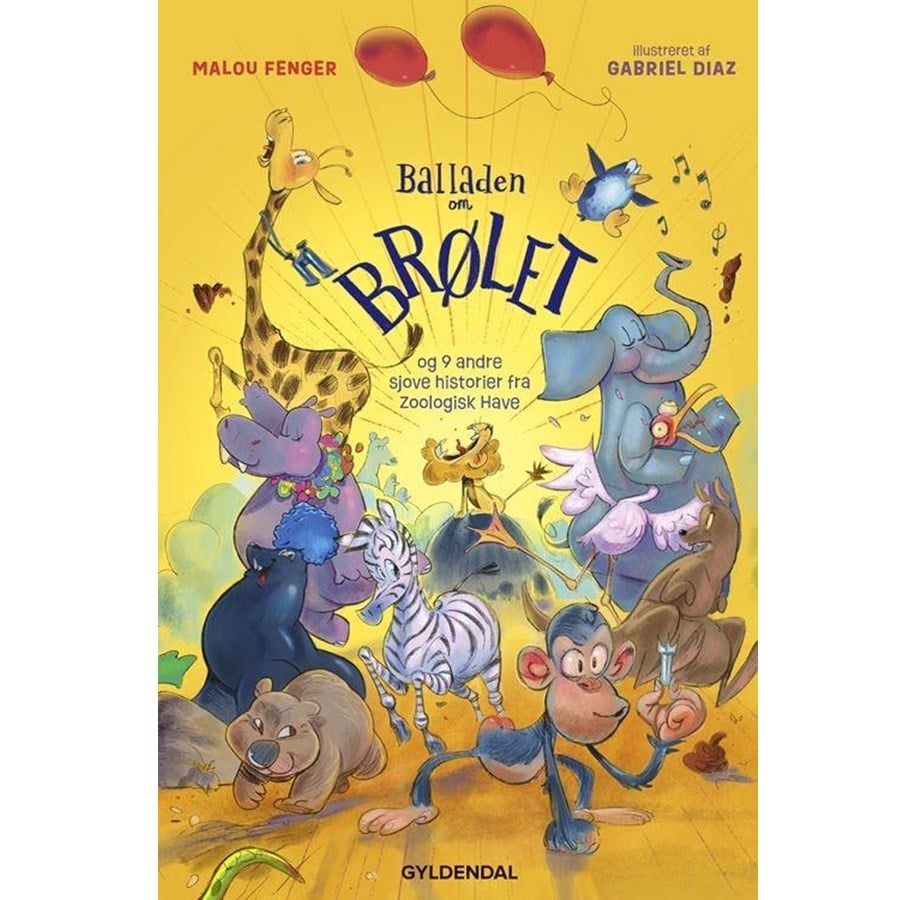 Børnebøger - Balladen om brølet - Børnebog - Hardcover *DEMO* - 9788743411284