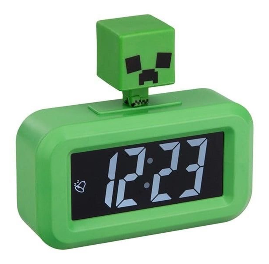 Merchandise - Paladone - Minecraft - Creeper Icon Alarm Clock Mini - Vækkeur - 14724